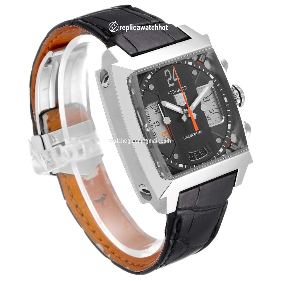 TAG Heuer Monaco Calibre 36 Mens watch Unisex Automatic Steel CAL5112.FC6298 3