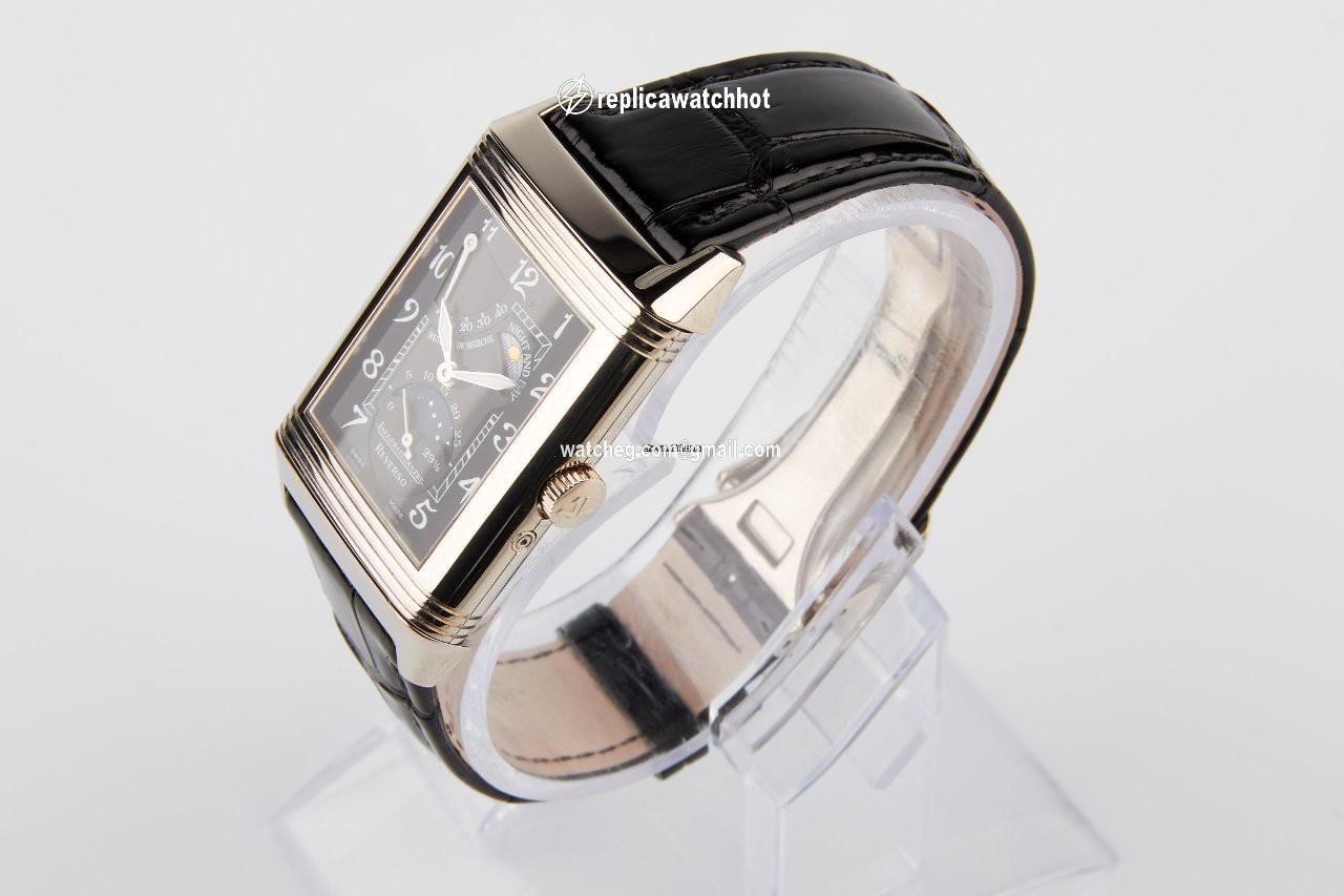 Jaeger-LeCoultre Reverso Mens watch Unisex Manual winding White gold 270.3.63 3