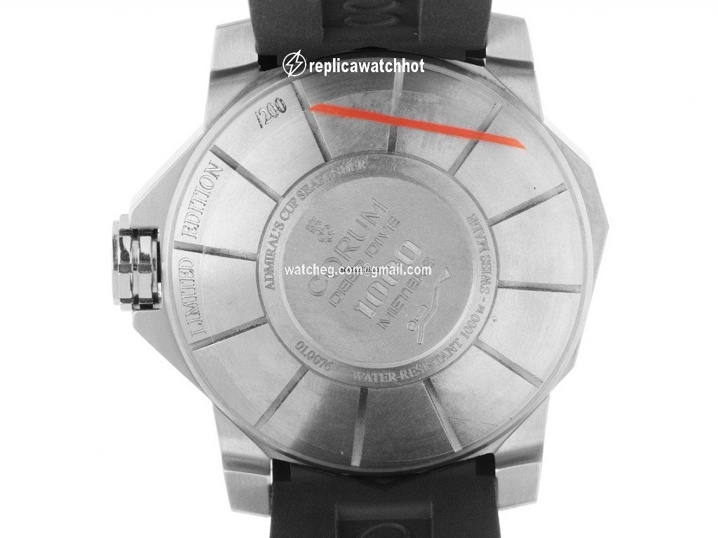 Corum Admirals Cup Seafender Deep Hull Mens watch Unisex Automatic Titanium 947.950.04 0371 AN15 3