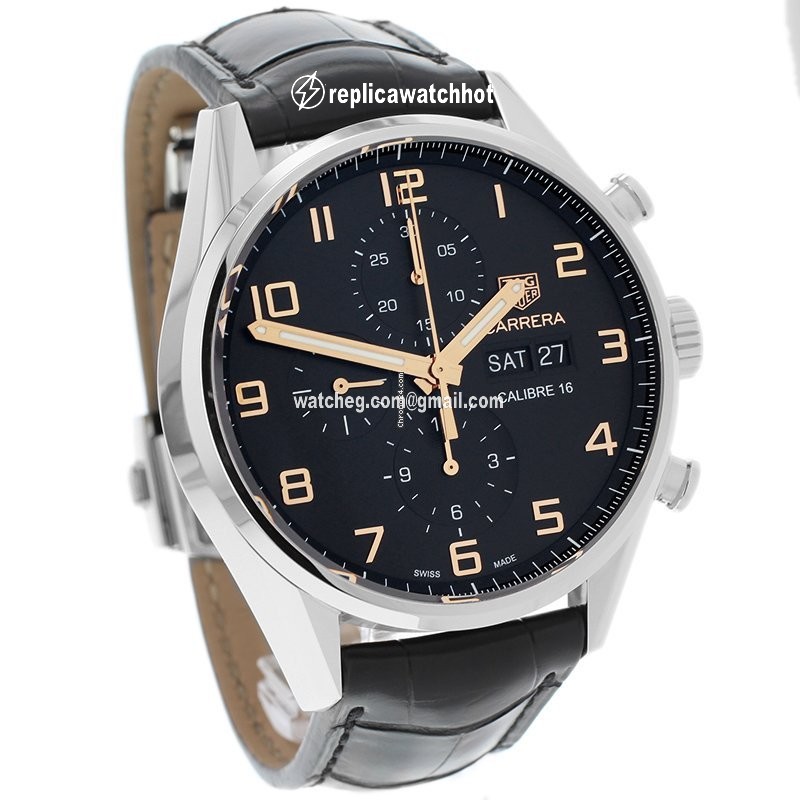 TAG Heuer Carrera Calibre 16 Mens watch Unisex Automatic Steel CV2A1AB.FC6379 3