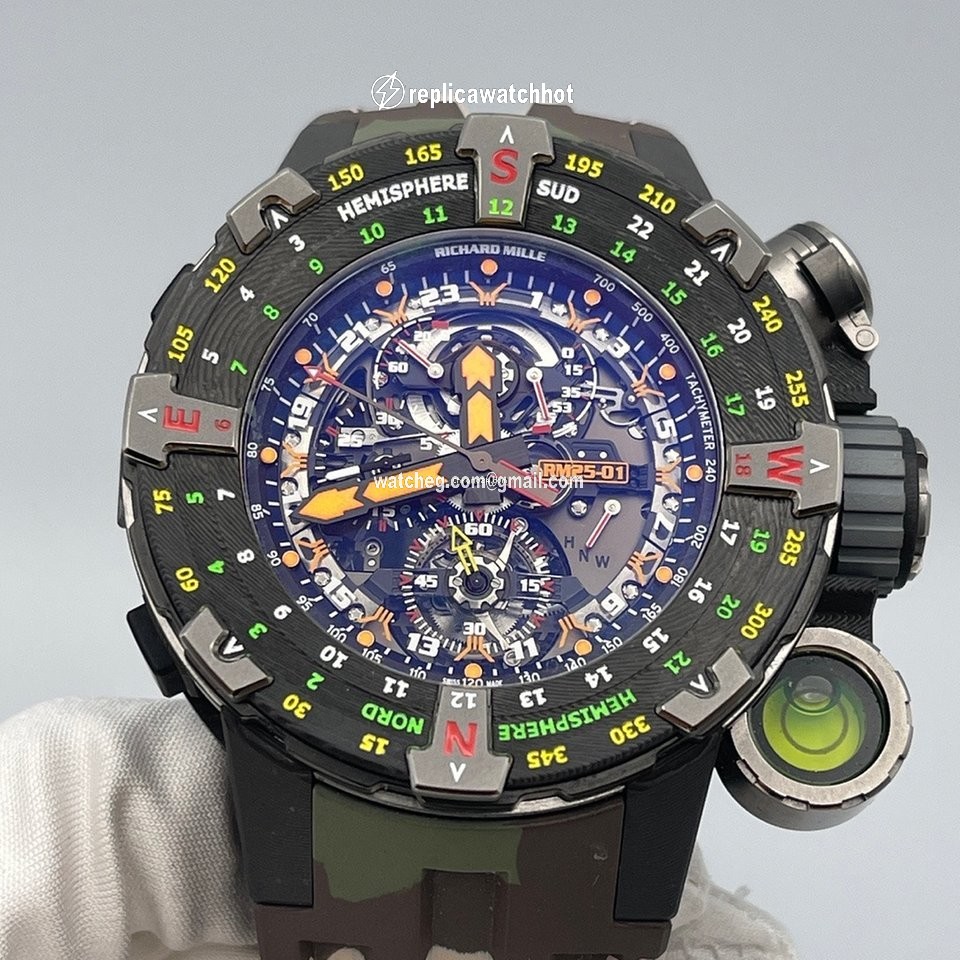 Richard Mille Mens watch Unisex Manual winding Carbon Rm025-01 3