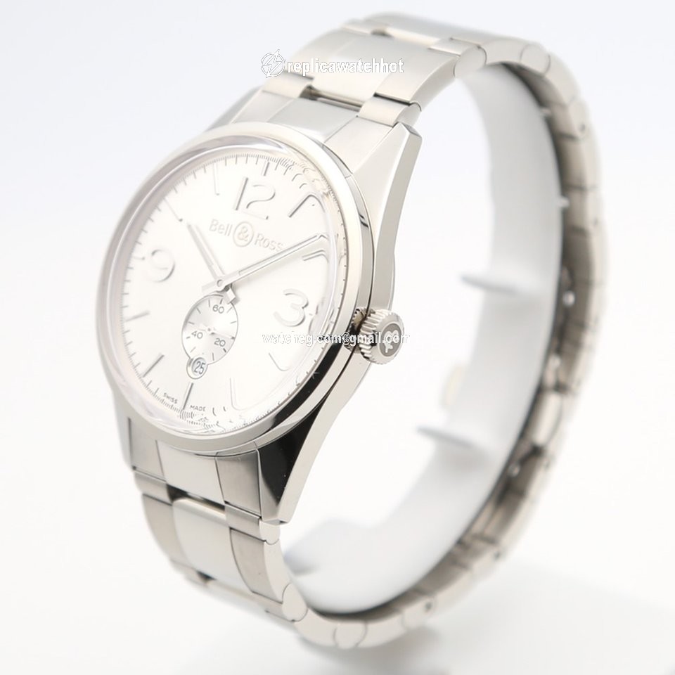 Bell & Ross Vintage Mens watch Unisex Automatic Steel BRG123-WH-ST SST 3