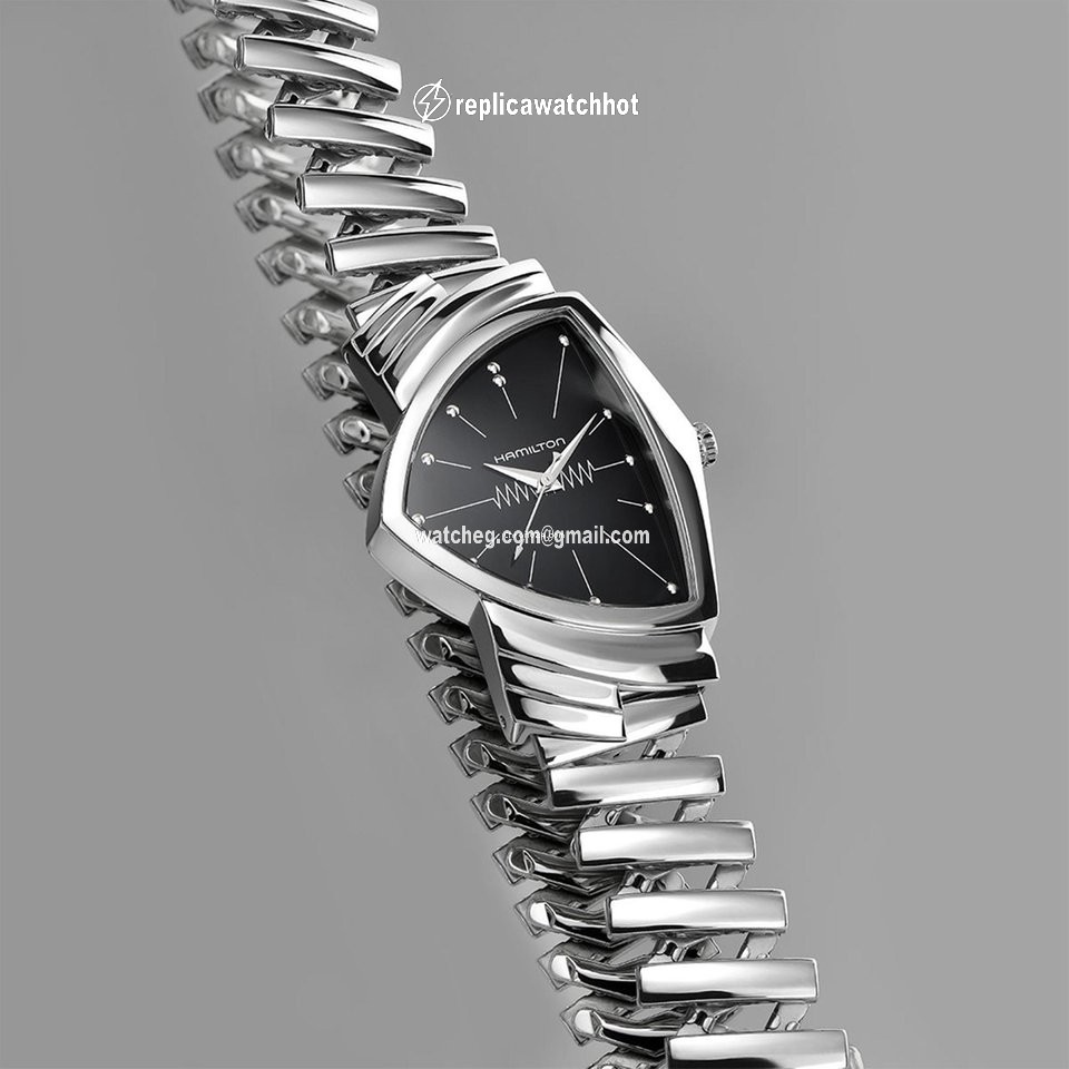 Hamilton Ventura Mens watch Unisex Quartz Steel H24411232 3