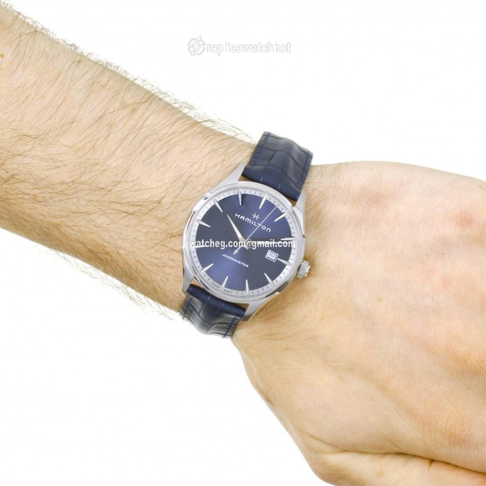 Hamilton Jazzmaster Mens watch Unisex Quartz Steel H32451641 3