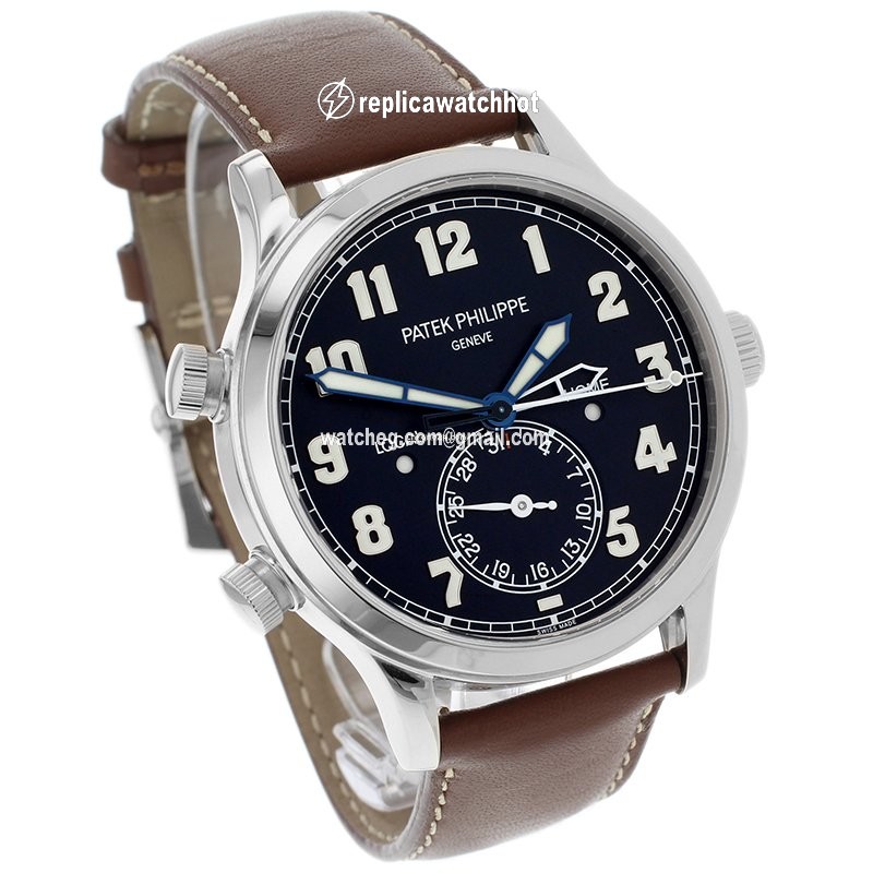 Patek Philippe Travel Time Mens watch Unisex Automatic White gold 5524G-001 3
