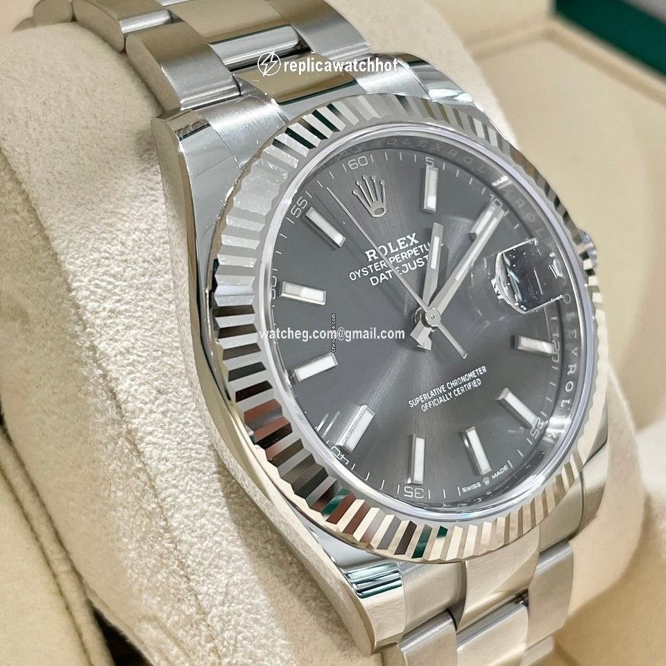 Rolex Datejust 41 Mens watch Unisex Steel Automatic 126334-0013 3