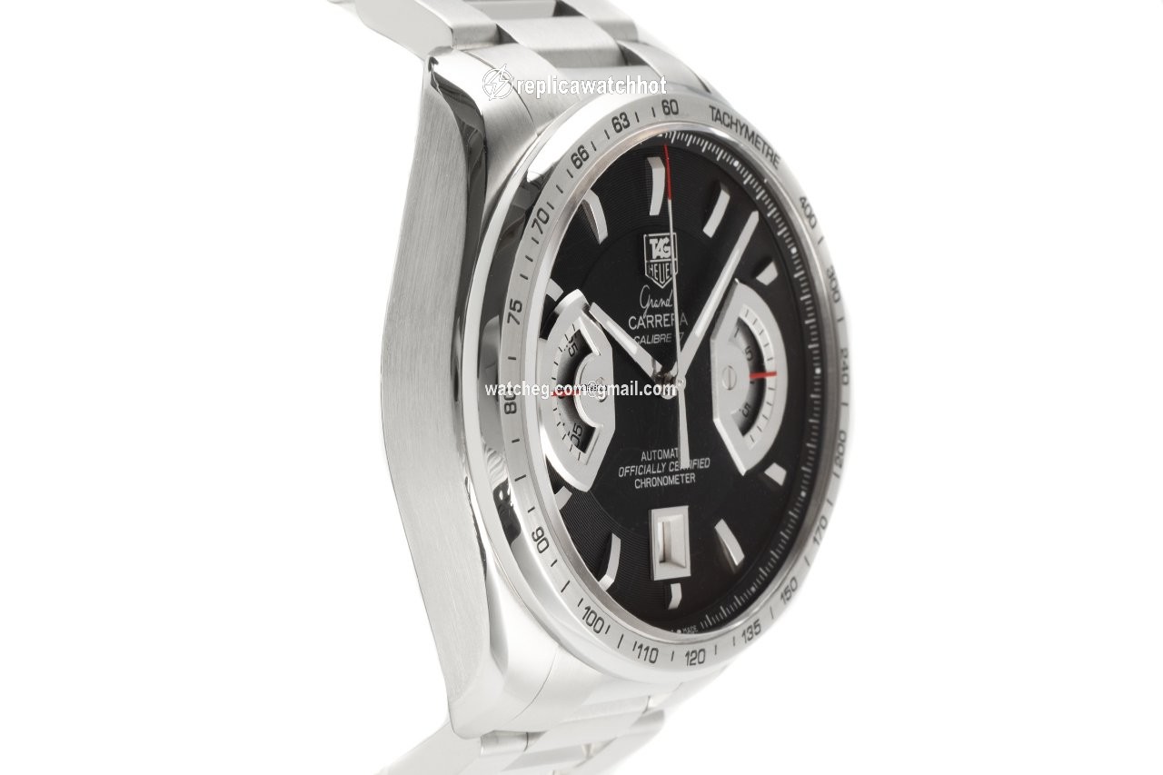 TAG Heuer Grand Carrera Mens watch Unisex Automatic Steel CAV511A 3