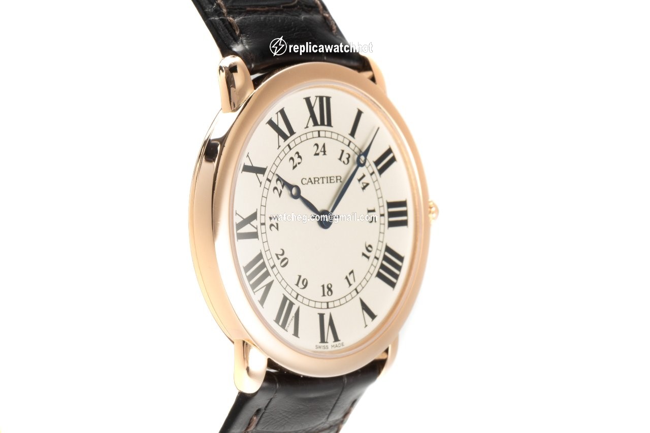 Cartier Ronde Louis Cartier Mens watch Unisex Manual winding Red gold W6800251 3