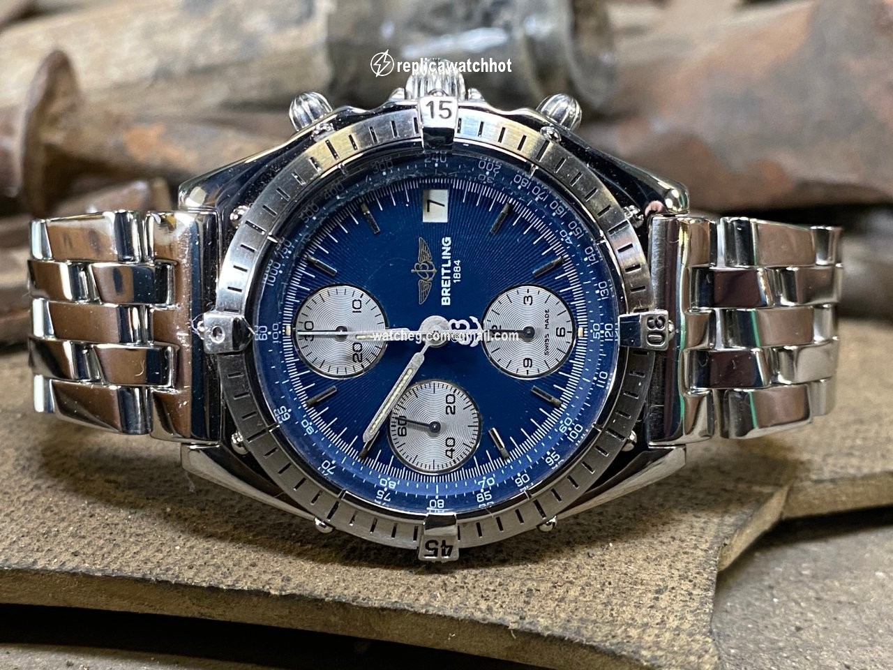 Breitling Chronomat Mens watch Unisex Automatic Steel A13047 3