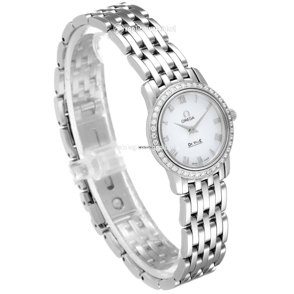 Omega De Ville Womens watch Quartz Steel 4575.71.00 3