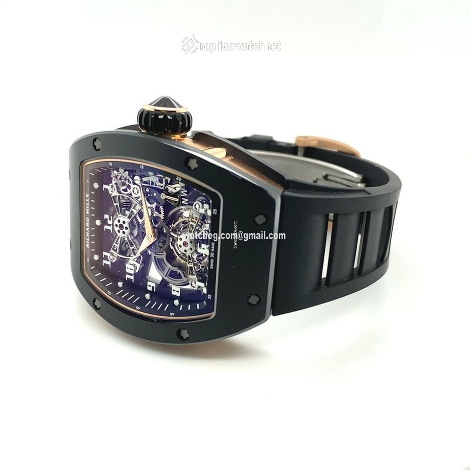 Richard Mille Mens watch Unisex Manual winding Ceramic RM17-01 3