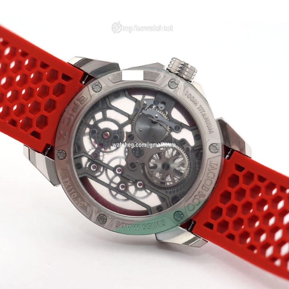 Jacob & Co. Mens watch Unisex Manual winding Titanium EX110.20.AA.AG.ABRUA 3