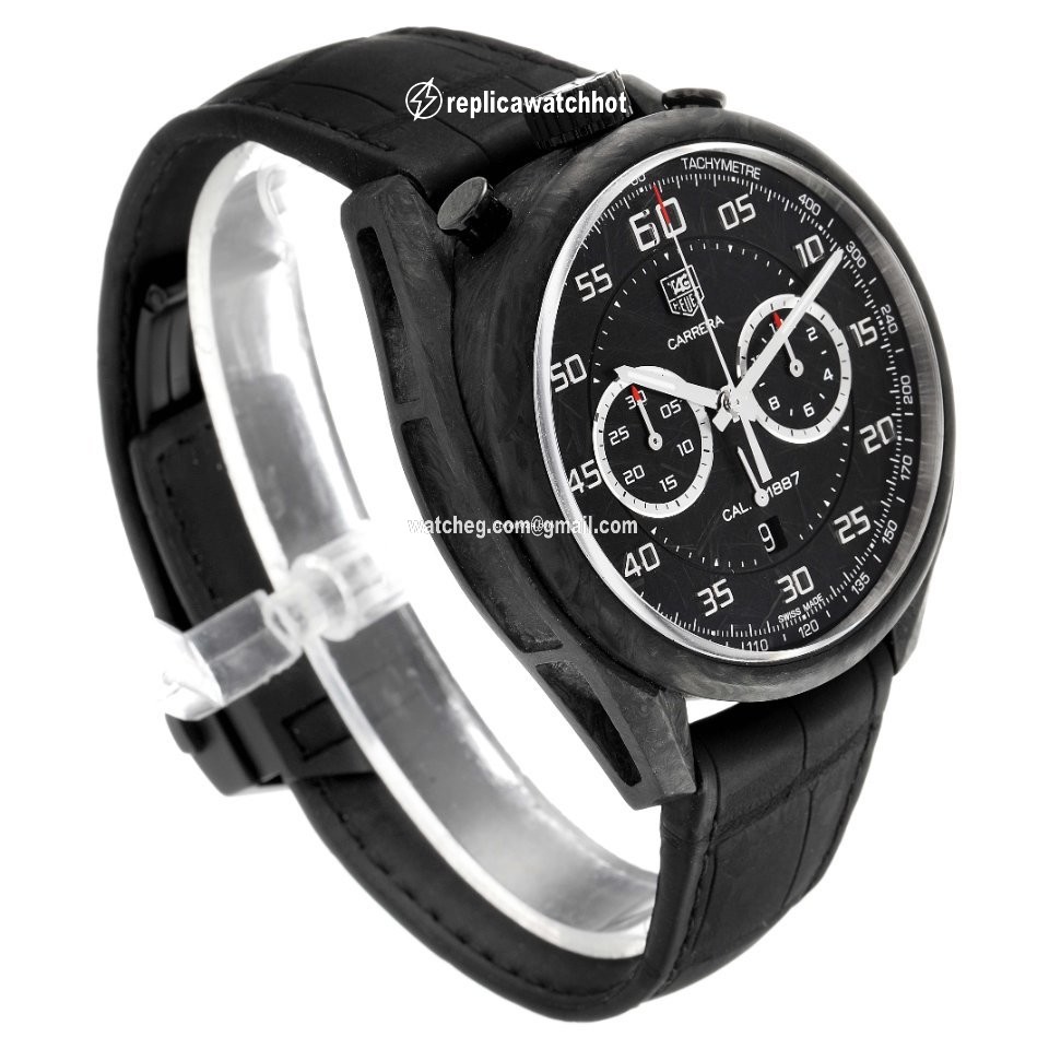 TAG Heuer Carrera Calibre 1887 Mens watch Unisex Automatic Carbon CAR2C90.FC6341 3