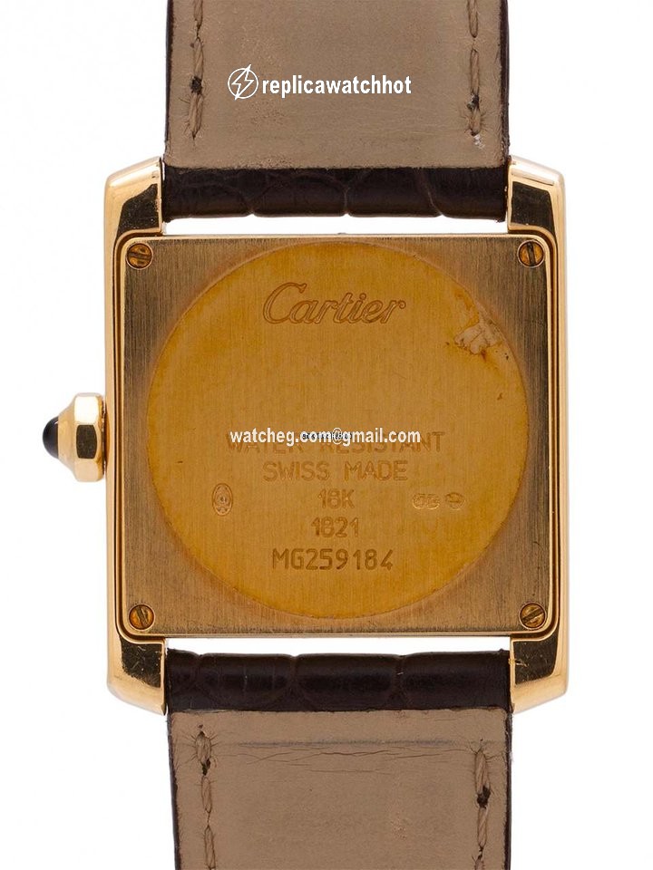 Cartier Tank Francaise Quartz Yellow gold 1821 3