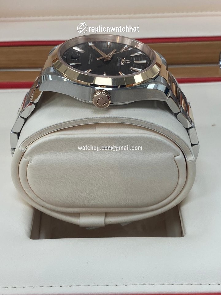 Omega Seamaster Aqua Terra Mens watch Unisex Automatic Gold Steel 220.20.41.21.06.001 3