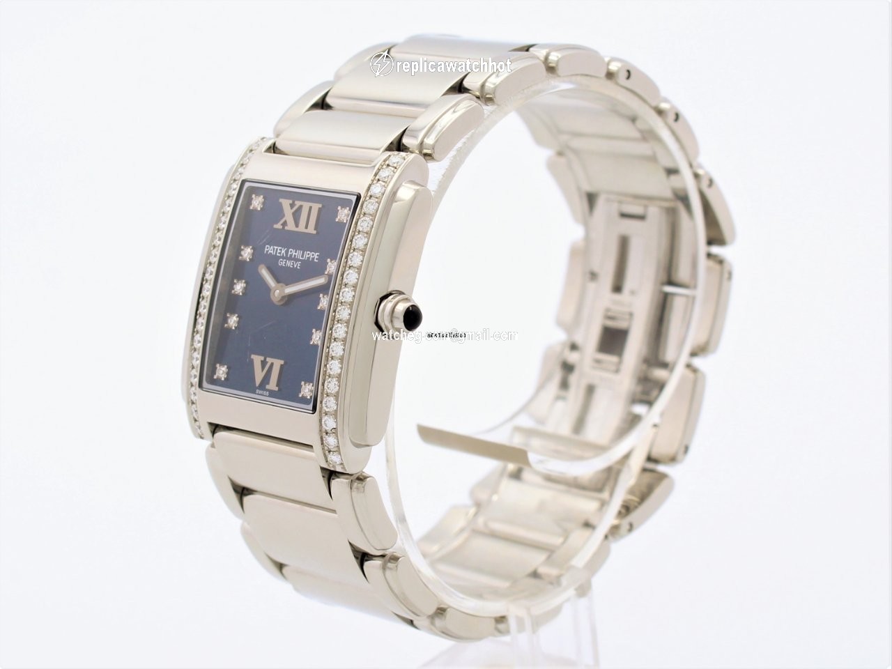 Patek Philippe Twenty~4 Womens watch Quartz Steel 4910-10A 3