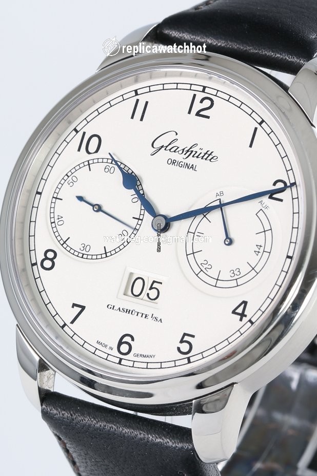 Glashtte Original Senator Observer Mens watch Unisex Automatic Steel 100-14-05-02-05 3