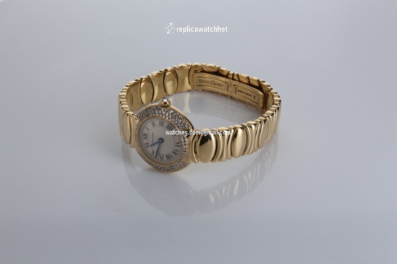 Cartier Womens watch Quartz Yellow gold 878999 3