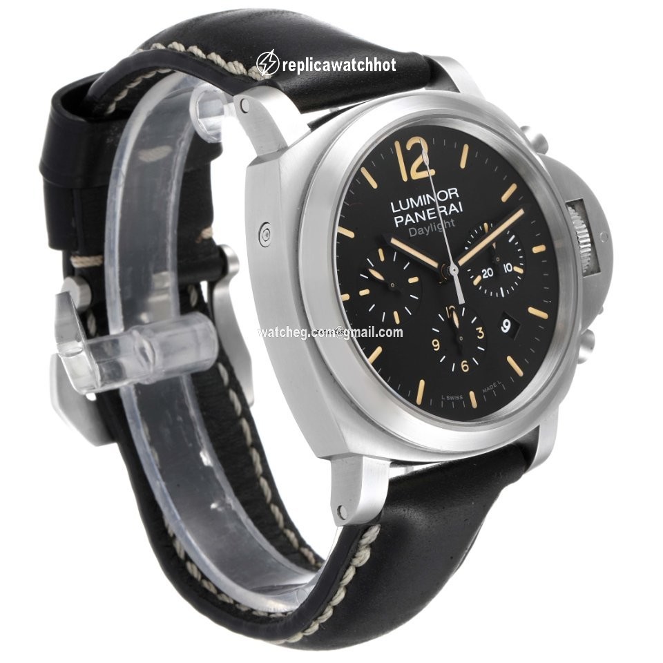 Panerai Luminor Chrono Mens watch Unisex Automatic Steel PAM00356 3