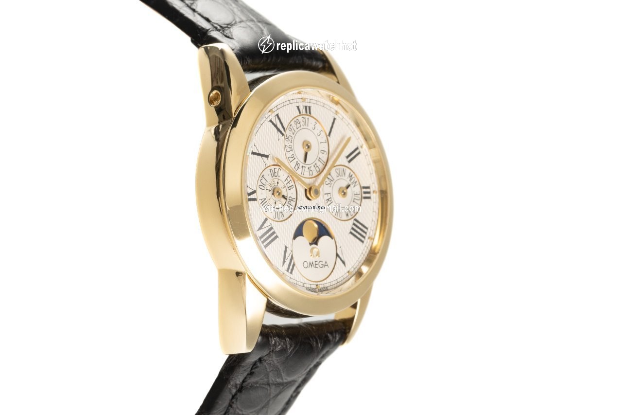 Omega Mens watch Unisex Automatic Yellow gold 175.0300 3