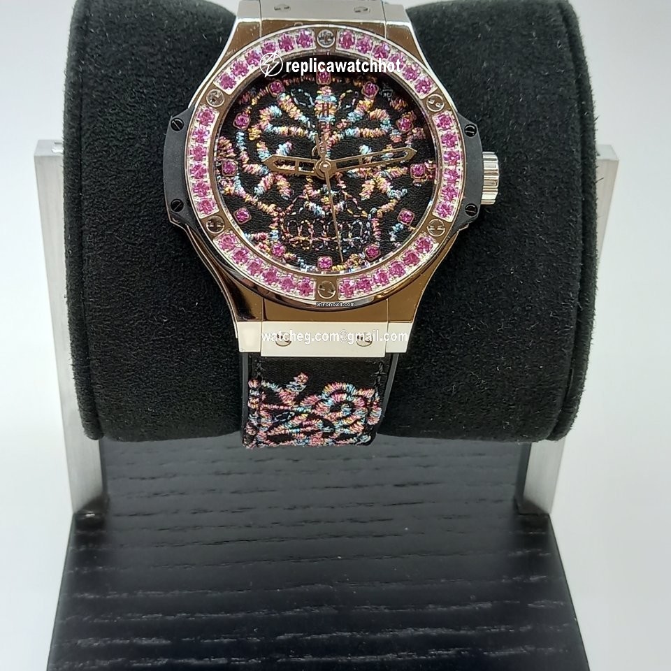 Hublot Big Bang Broderie Mens watch Unisex Automatic Steel 343.SS.6599.NR.1233 3