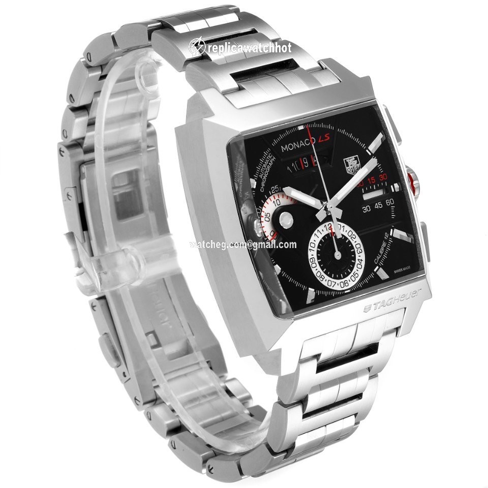 TAG Heuer Monaco Calibre 12 Mens watch Unisex Automatic Steel CAL2110.BA0781 3