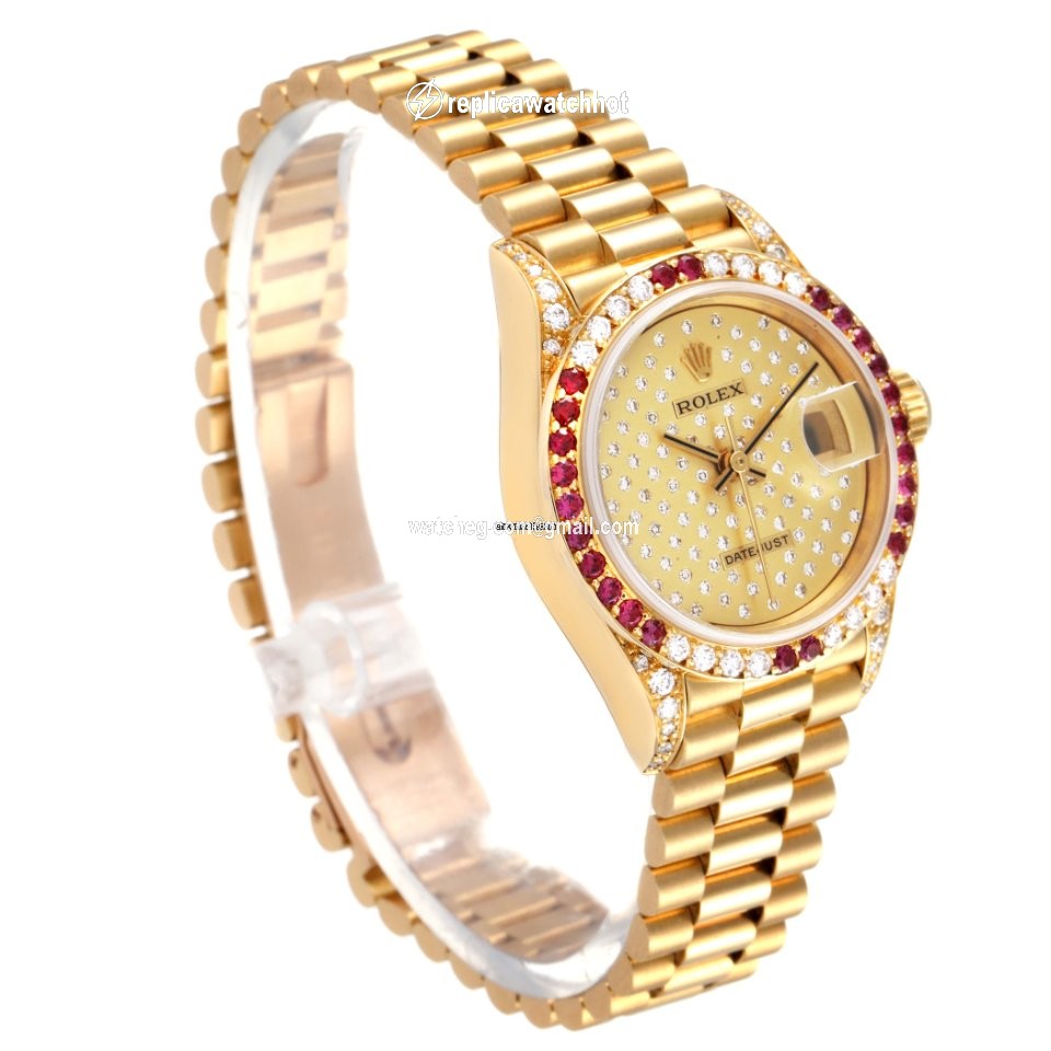 Rolex Lady-Datejust Womens watch Yellow gold Automatic 69038 3