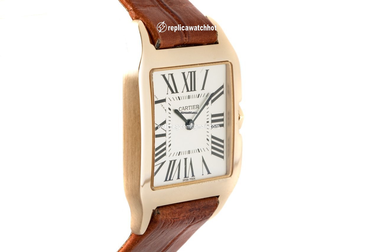 Cartier Santos Dumont Mens watch Unisex Quartz Yellow gold 2788 3