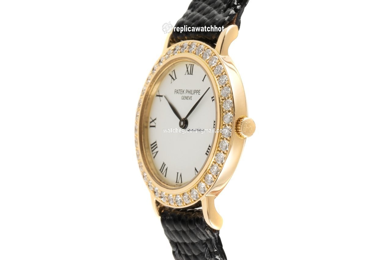 Patek Philippe Calatrava Womens watch Quartz Yellow gold 4820 3