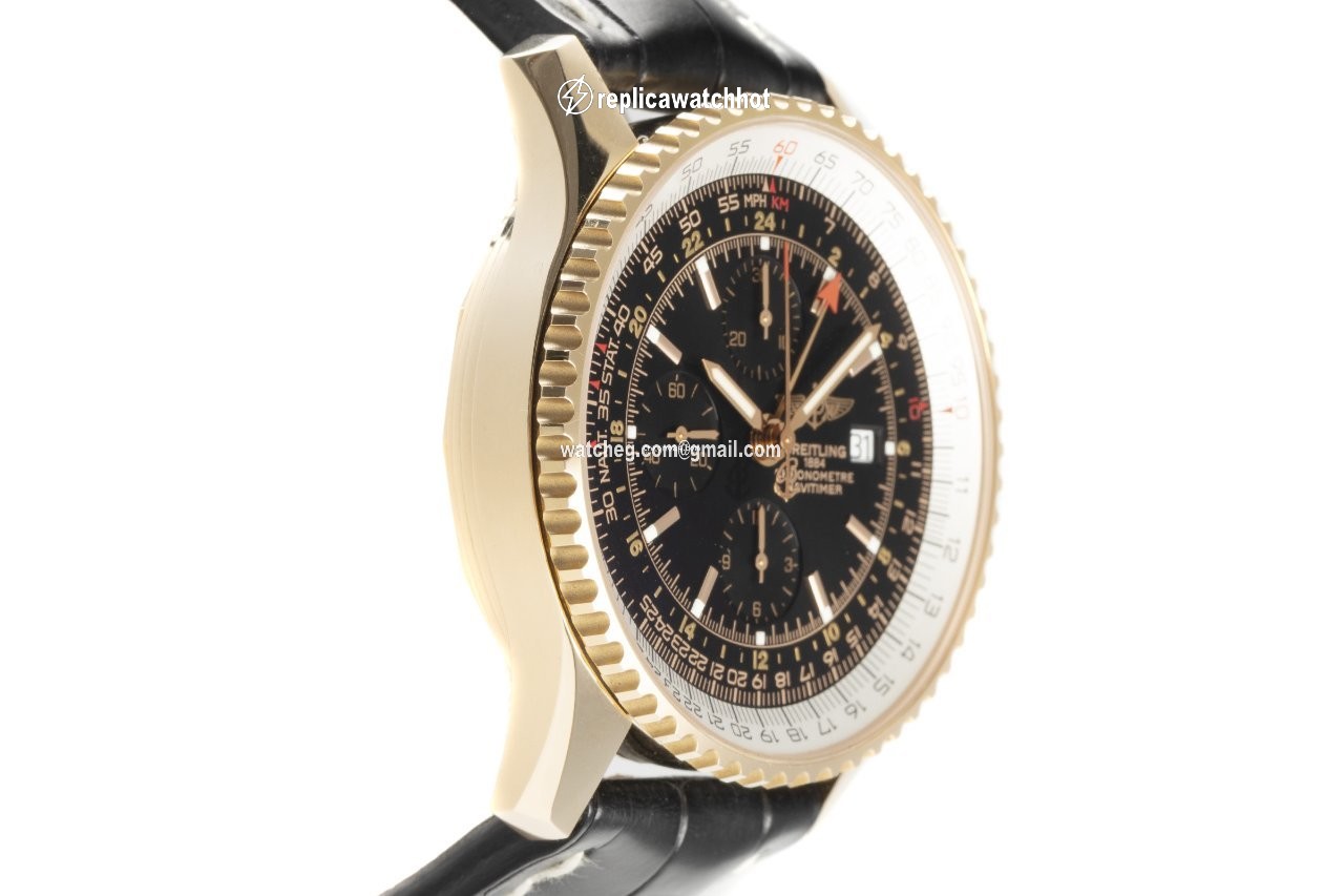 Breitling Navitimer World Mens watch Unisex Automatic Red gold H24322 3