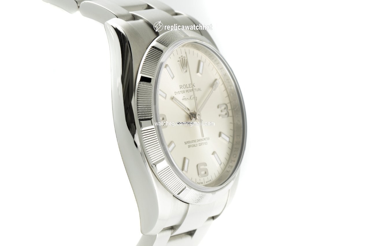 Rolex Air King Mens watch Unisex Steel Automatic 114210 3