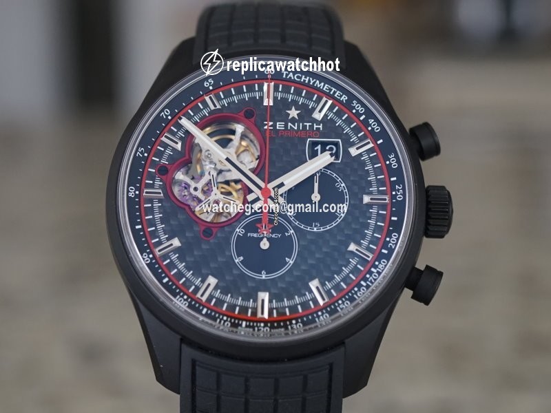 Zenith El Primero Chronomaster Mens watch Unisex Automatic Ceramic 24.2160.4063 28.R515 3