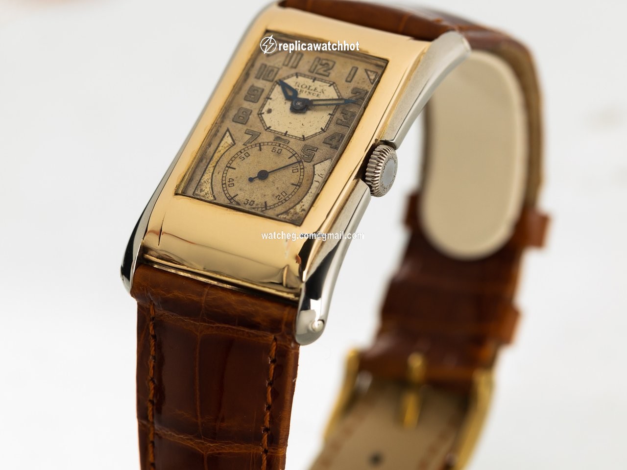Rolex Prince Mens watch Unisex Yellow gold Manual winding 971 3