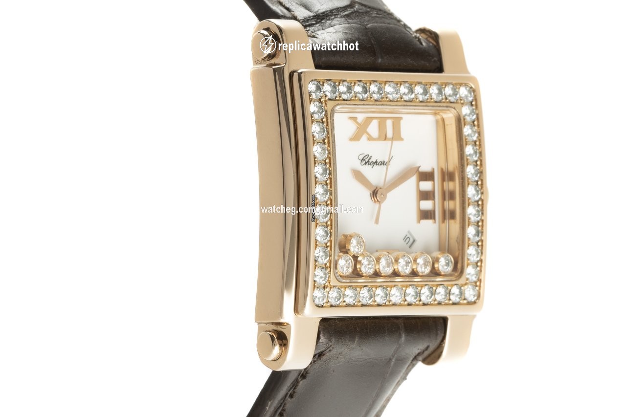 Chopard Happy Sport Womens watch Quartz Red gold 275321 3