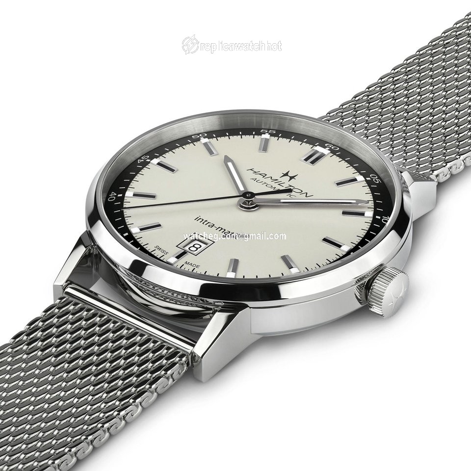 Hamilton Intra-Matic Mens watch Unisex Automatic Steel H38425120 3