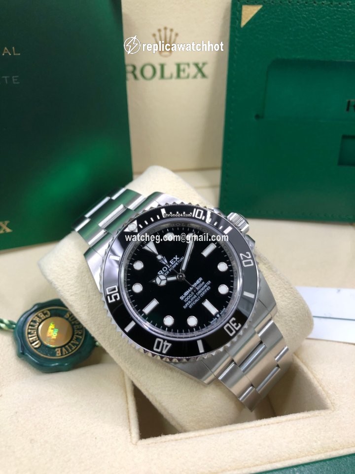 Rolex Submariner (No Date) Mens watch Unisex Steel Automatic 124060-0001 3