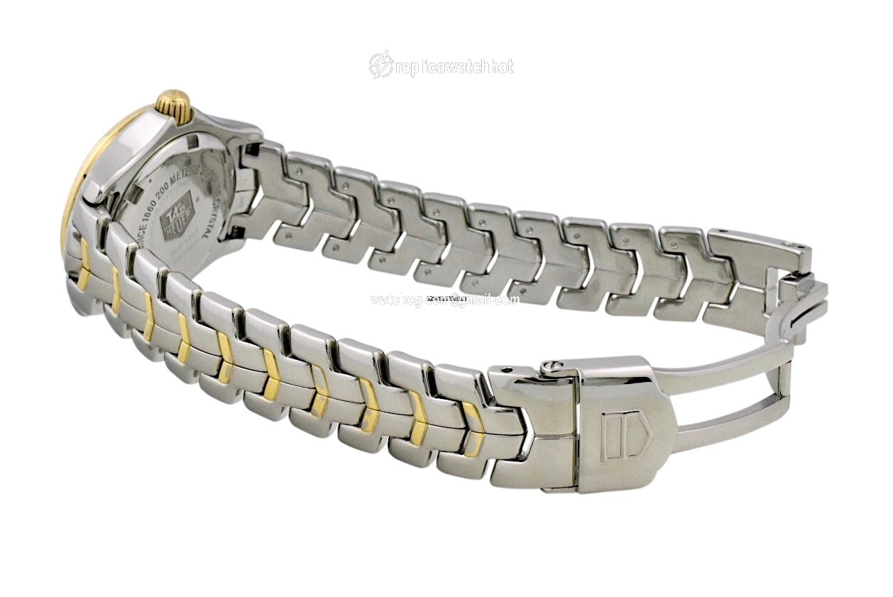 TAG Heuer Link Lady Womens watch Quartz Gold Steel WJF1353.BB0581 3