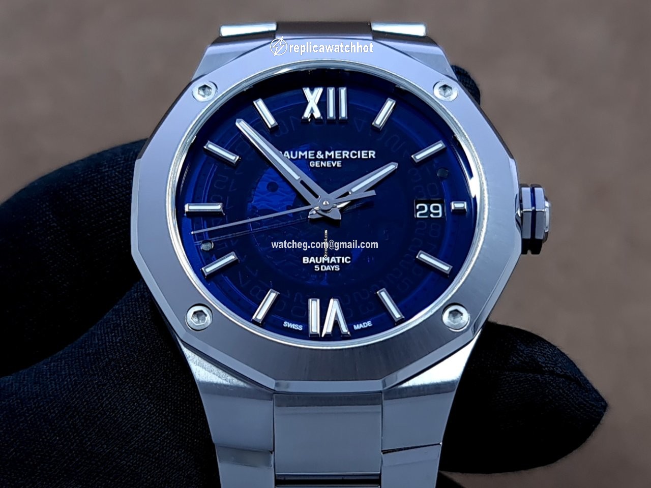 Baume & Mercier Riviera Mens watch Unisex Automatic Steel M0A10616 3