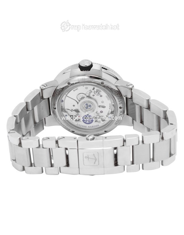 Ulysse Nardin Marine Chronometer Manufacture Mens watch Unisex Automatic Steel 1183-126 62 3