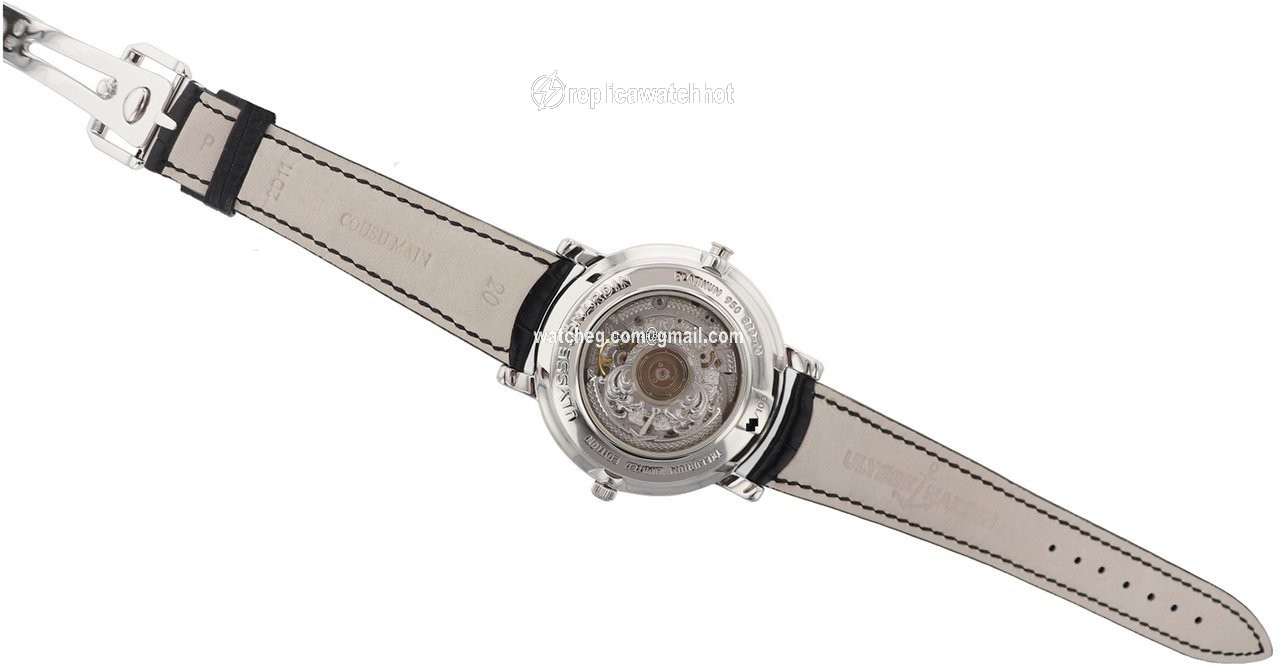 Ulysse Nardin Mens watch Unisex Automatic Platinum 889-70 3