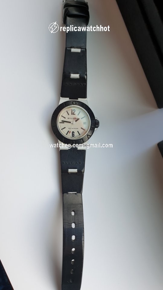 Bulgari Diagono Womens watch Quartz Aluminum AL 29 TA 3