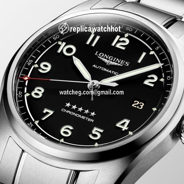 Longines Spirit Mens watch Unisex Automatic Steel L3.810.4.53.6 3