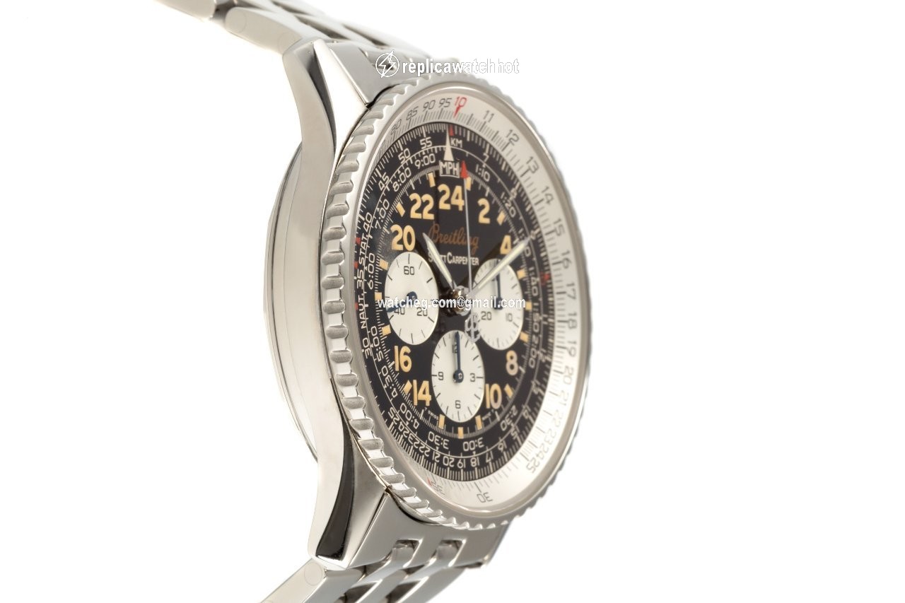 Breitling Navitimer Cosmonaute Mens watch Unisex Manual winding Steel A12022 3