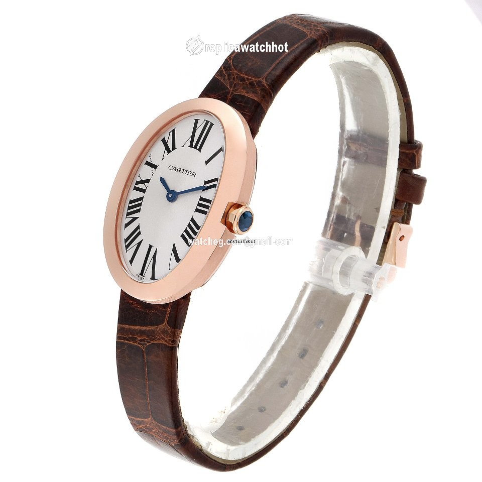 Cartier Baignoire Womens watch Quartz Rose gold W8000007 3