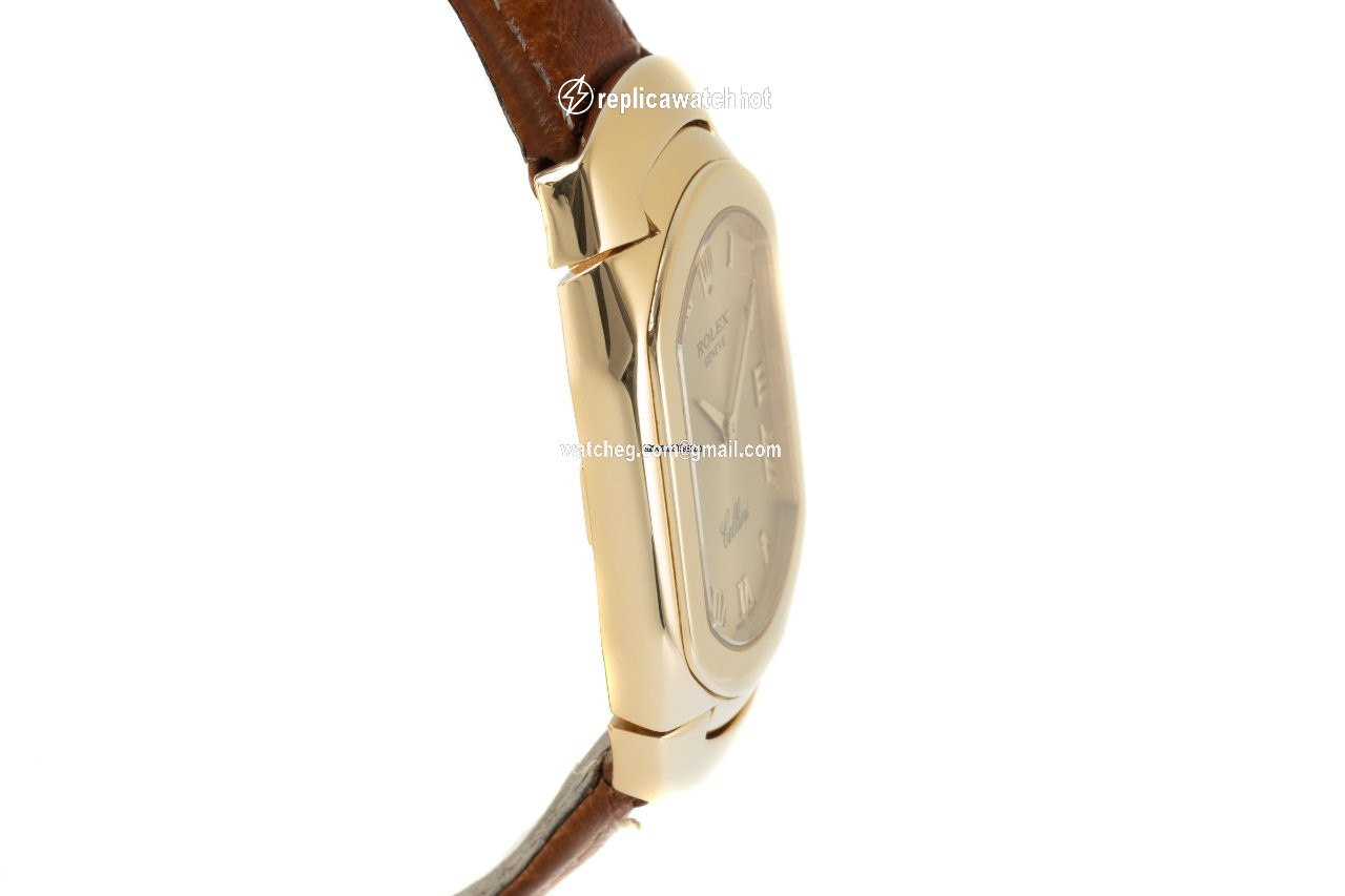 Rolex Cellini Mens watch Unisex Yellow gold Quartz 6633 3