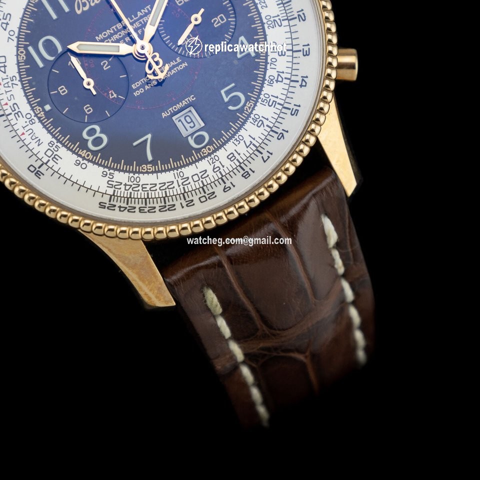 Breitling Montbrillant Mens watch Unisex Automatic Rose gold K35330 3