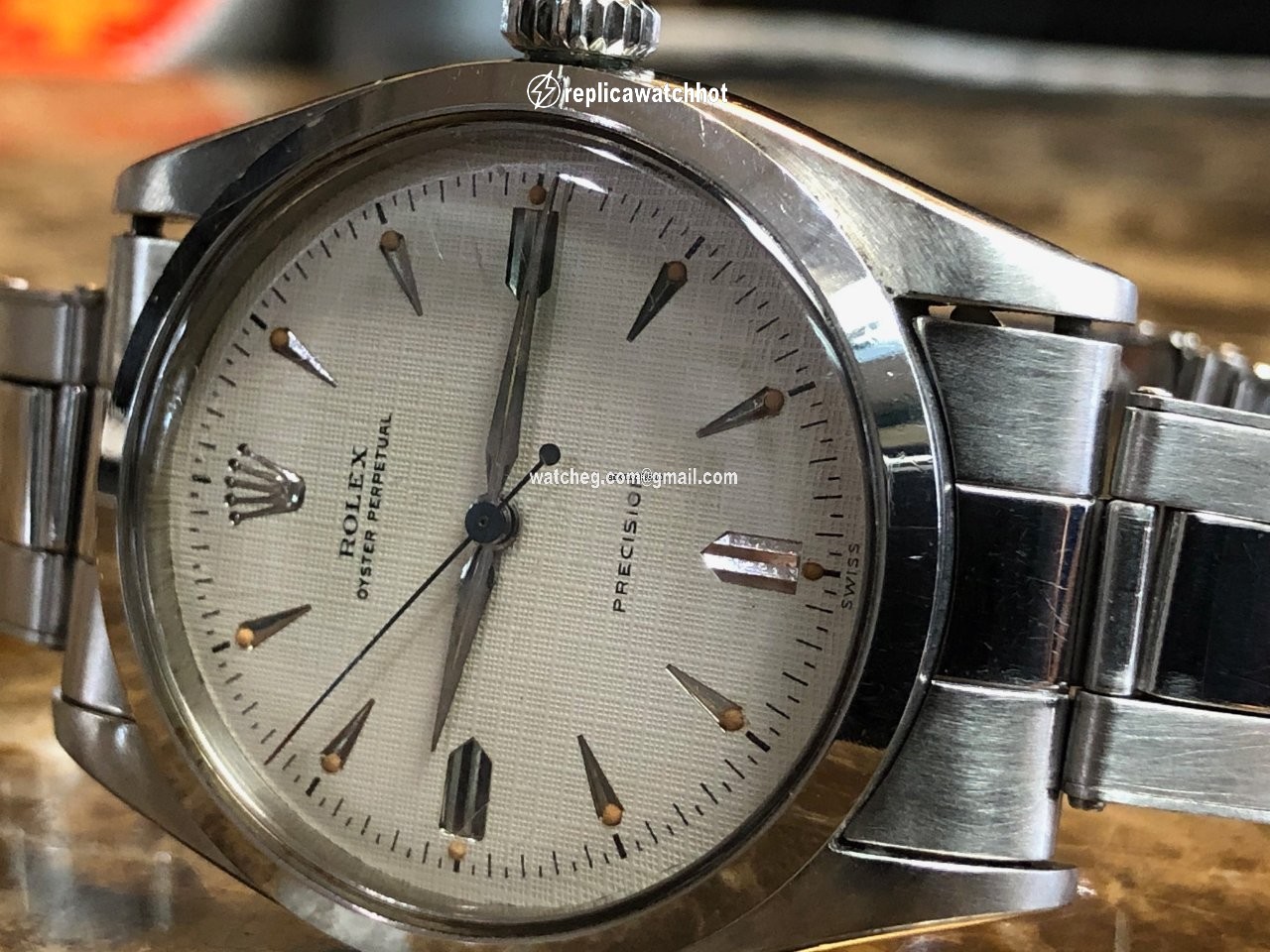 Rolex Mens watch Unisex Steel Automatic 6298 3