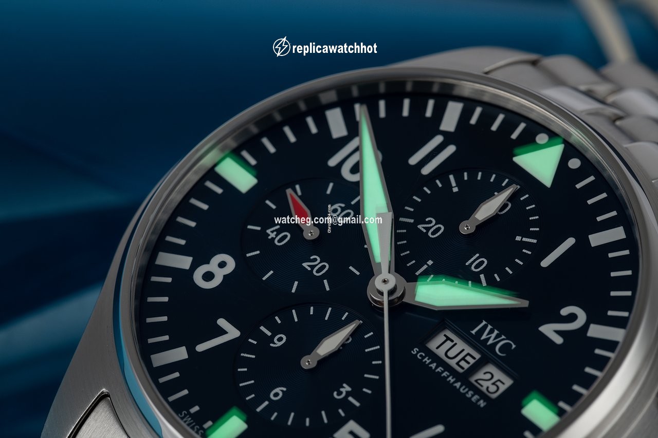 IWC Pilot Chronograph Automatic Steel IW377714 3