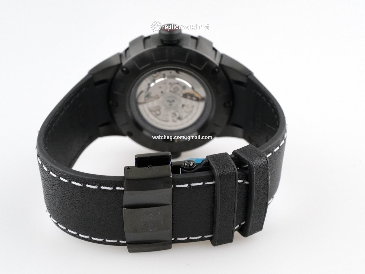 Perrelet Turbine Pilot Mens watch Unisex Automatic Steel A1086 1A 3
