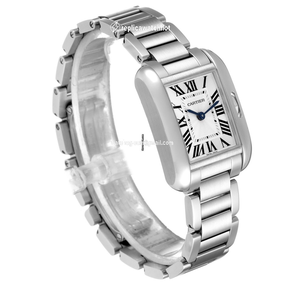 Cartier Tank Anglaise Womens watch Quartz Steel W5310022 3